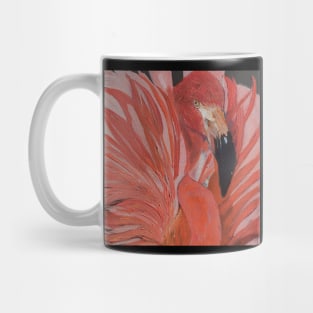 Coral Flamingo Mug